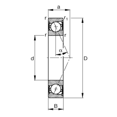 SS B7200-E-2RSD-T-P4S, {(dio)(ji)Ɍb|  = 25㣬ɂ(c)ܷǽ|ƹ